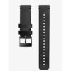 Каишка Suunto 24 URB2 LEATHER STRAP BLACK/BLACK M