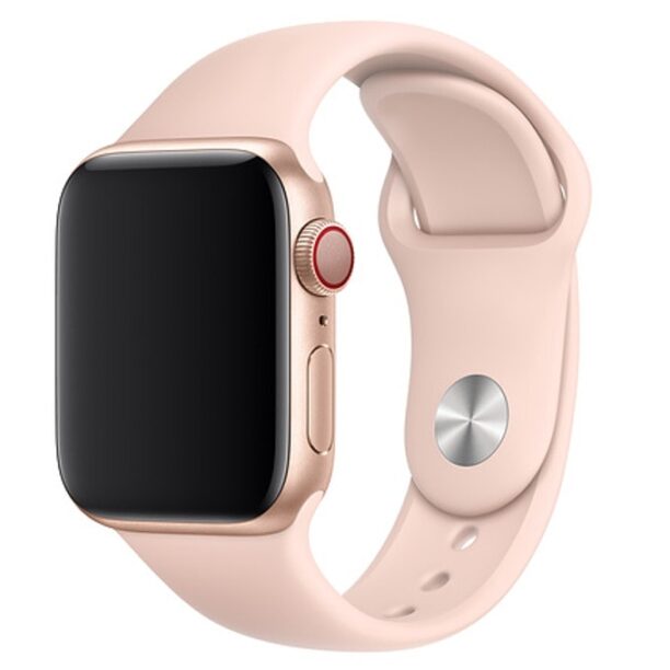 Каишка за смарт часовник Apple Watch (42/44mm) Pink Sand Sport Band - S/M & M/L