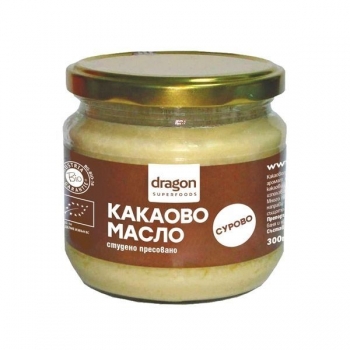 Какаово масло студено пресовано сурово 300 мл. Dragon Superfoods цена