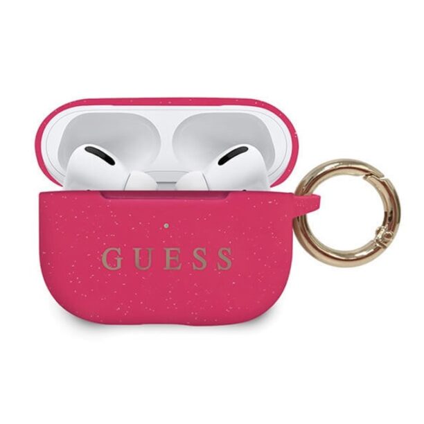 Калъф за слушалки Guess Silicone Case GUACAPSILGLFU