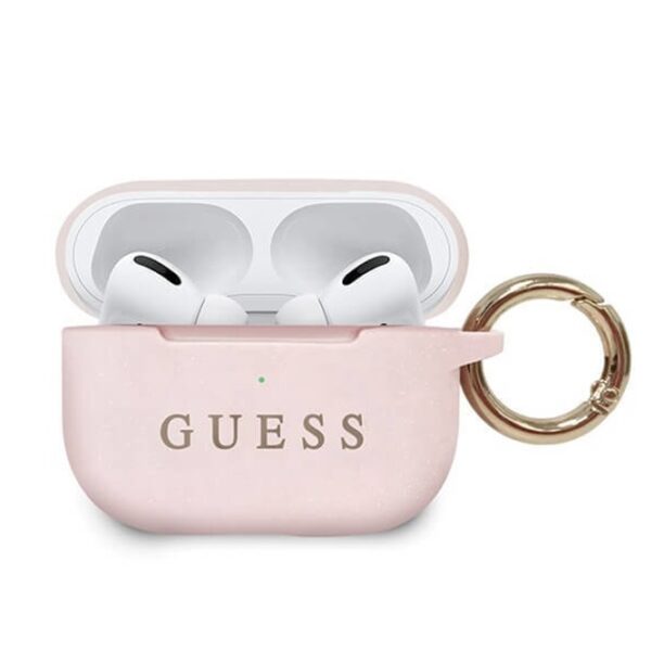 Калъф за слушалки Guess Silicone Case GUACAPSILGLLP