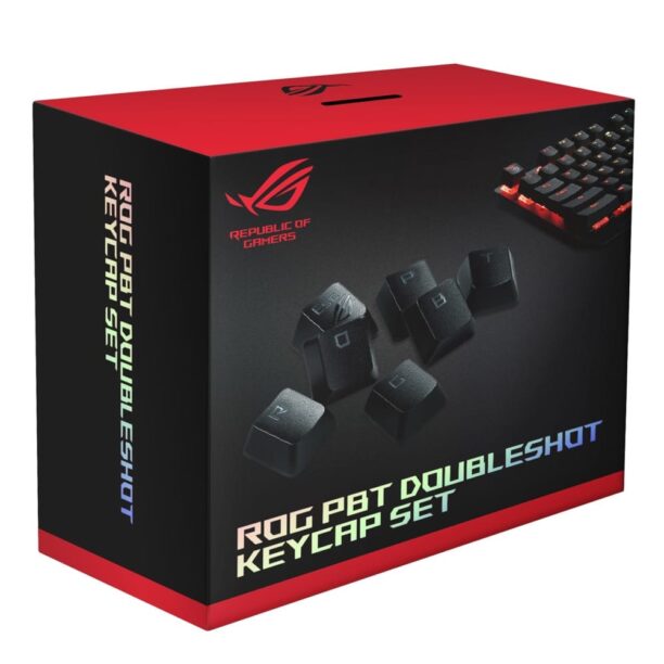 Капачки за механична клавиатура Asus ROG PBT (90MP0280-BAUA00)