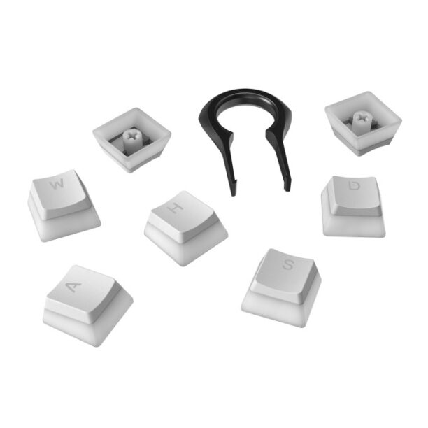 Капачки за механична клавиатура HyperX Pudding White Double Shot PBT Keycap Set upgrade kit (HXS-KBKC4)