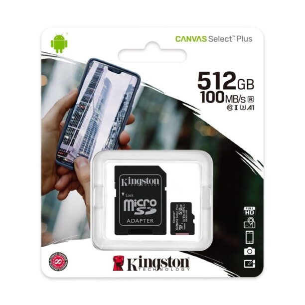 Карта памет 512GB microSDHC с адаптер