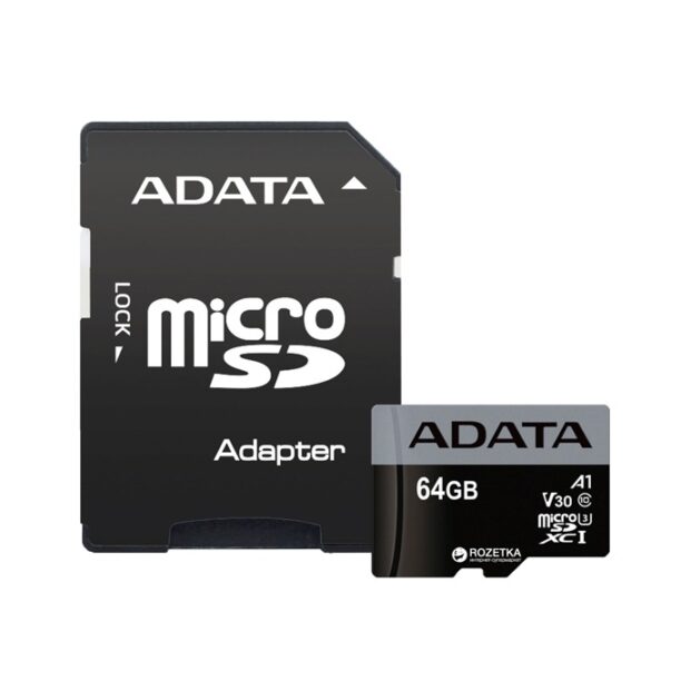 Карта памет 64GB microSDXC с адаптер