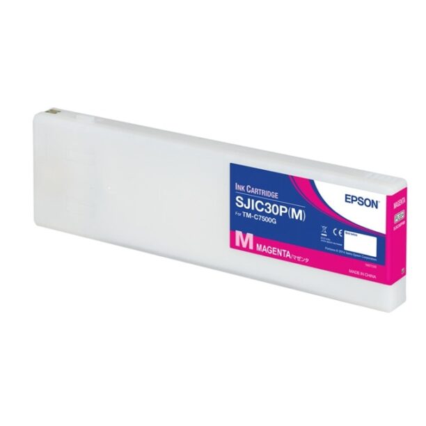 Касета за Epson ColorWorks C7500G Magenta - C33S020641 - Epson SJIC30P(M)