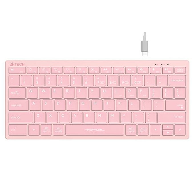 Клавиатура A4tech FBX51C FSTyler Baby pink