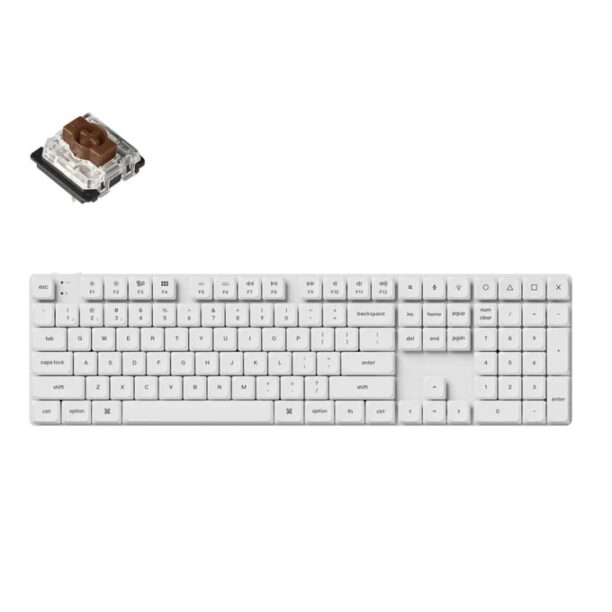 Клавиатура Keychron K5 Pro White QMK/VIA (K5P-O3)