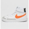 Кожени спортни обувки Blazer Mid 77 с велур Nike