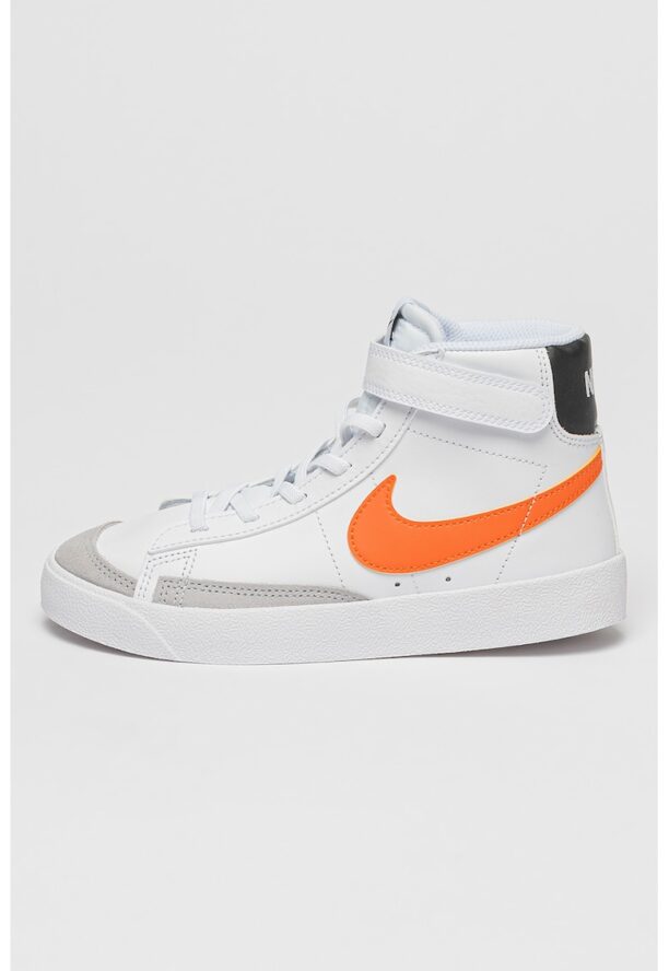 Кожени спортни обувки Blazer Mid 77 с велур Nike