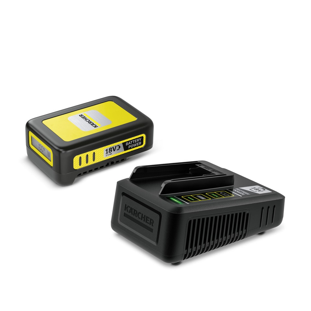 Комплект зарядно устройство и батерия Karcher Battery Power 2.445-062.0