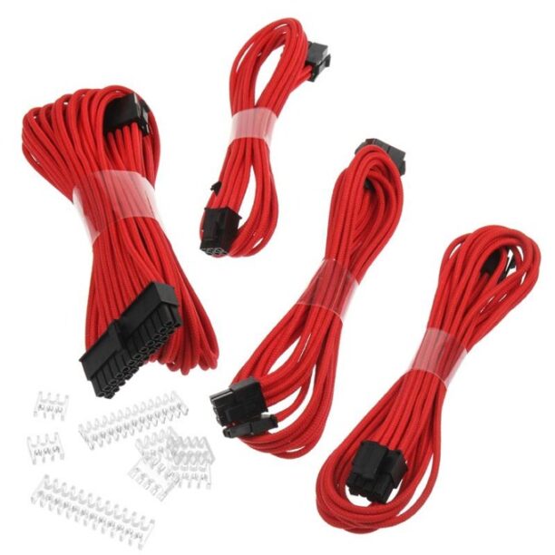 Комплект захранващи кабели Phanteks Extension Cables Combo Red PH-CBCMBO_RD