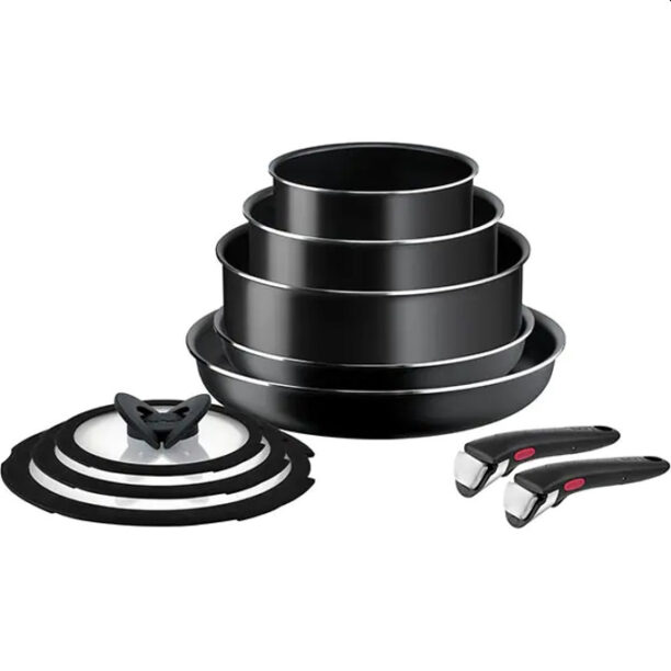 Комплект тигани и тенджери Tefal L1539053