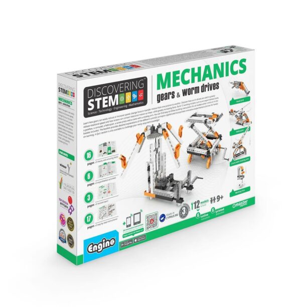 Конструктор Engino Education Stem Mechanics - Gears and Worm Drives