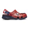 Крокс с каишка на петата и шарка на Spiderman Crocs