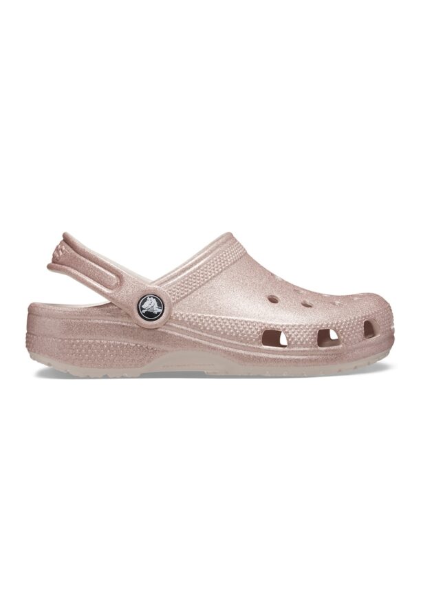 Крокс с отворена пета и бляскав ефект Crocs