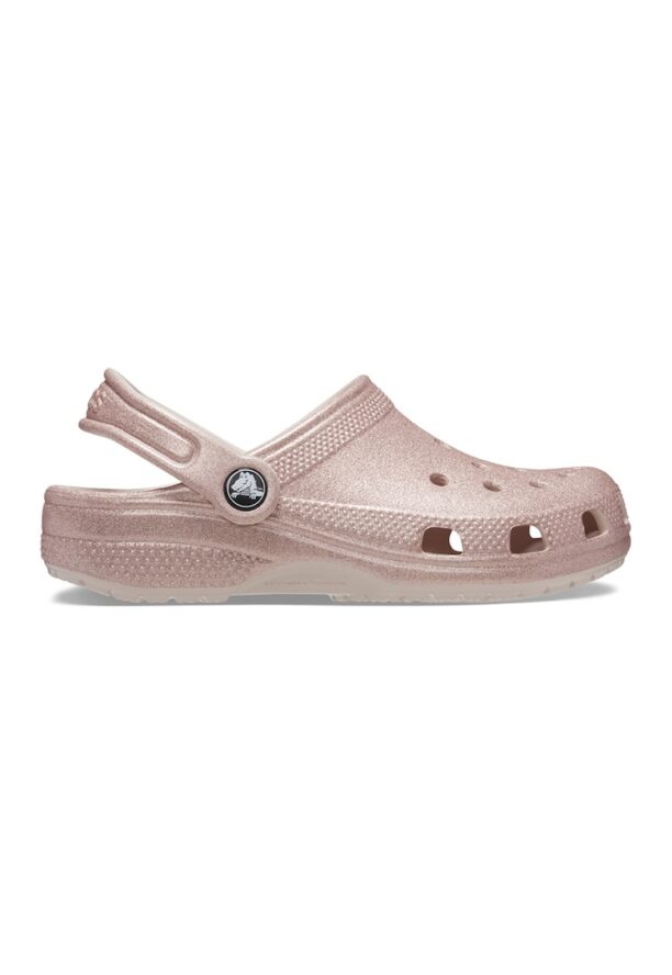 Крокс с отворена пета и бляскав ефект Crocs