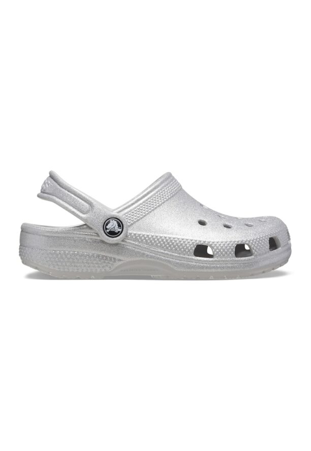 Крокс с отворена пета и бляскав ефект Crocs