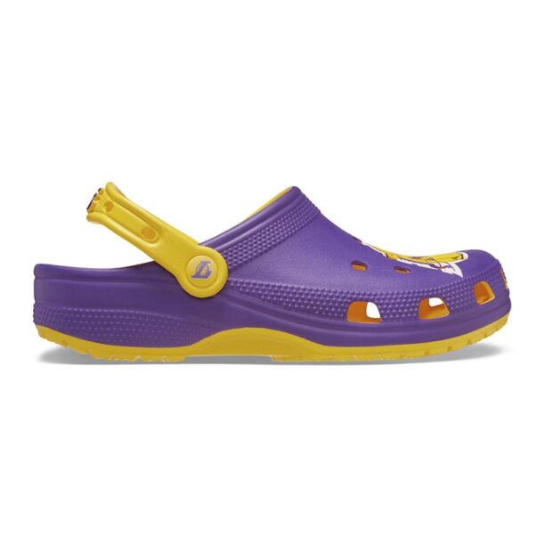 Крокс с отворена пета и щампа Crocs