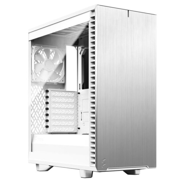 Кутия Fractal Design Define 7 Compact White TG Light Tint