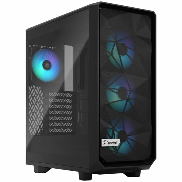 Кутия Fractal Design Meshify 2 Compact Lite RGB Black TG