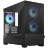 Кутия Fractal Design Pop Mini Air RGB Black TG Clear