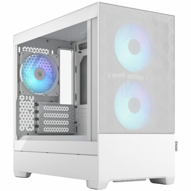 Кутия Fractal Design Pop Mini Air RGB White TG Clear