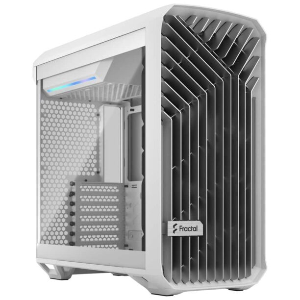 Кутия Fractal Design Torrent Compact White TG Clear Tint