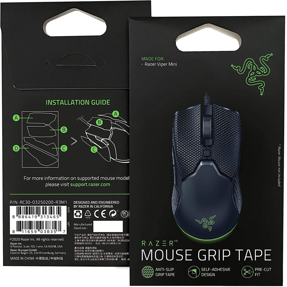 Лепенки Razer Grip Tape (RC30-03250200-R3M1)