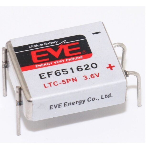 Литиево тионил хлоридна батерия Eve LTC-5PN (EF651620)