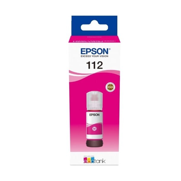 Мастило за Epson EcoTank L6550/L6570/L11160/L15150/L15160/M15140 - 112 EcoTank Pigment - Magenta - P№ C13T06C34A - 70ml цена