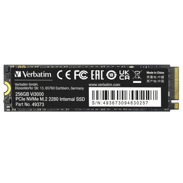 Памет SSD 256GB Verbatim Vi3000