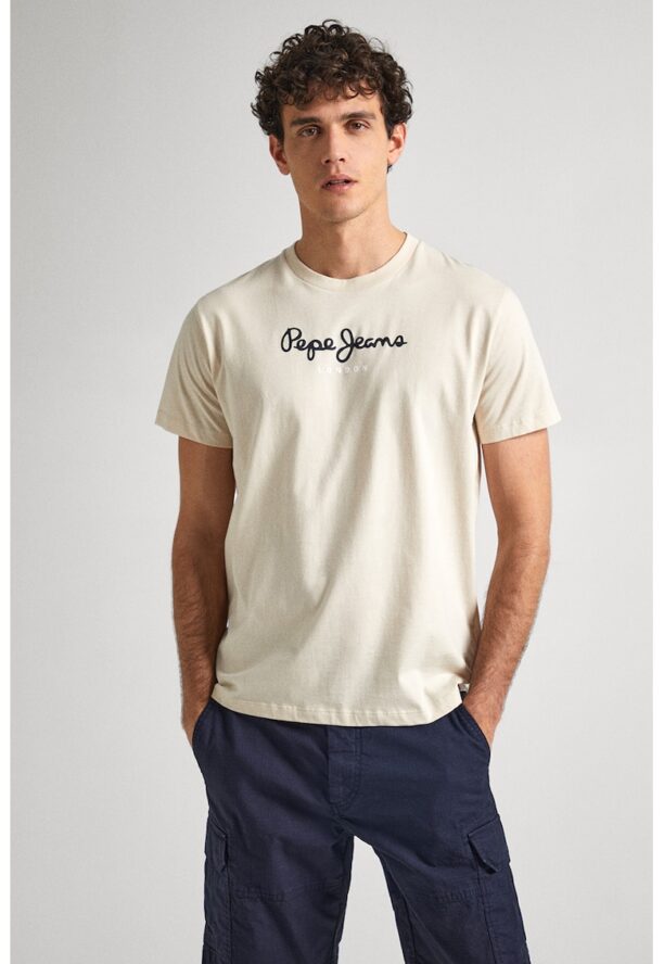 Памучна тениска Eggo Pepe Jeans London