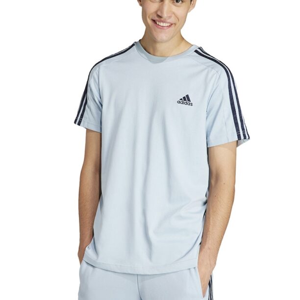 Памучна тениска Essentials с 3 ивици adidas Sportswear