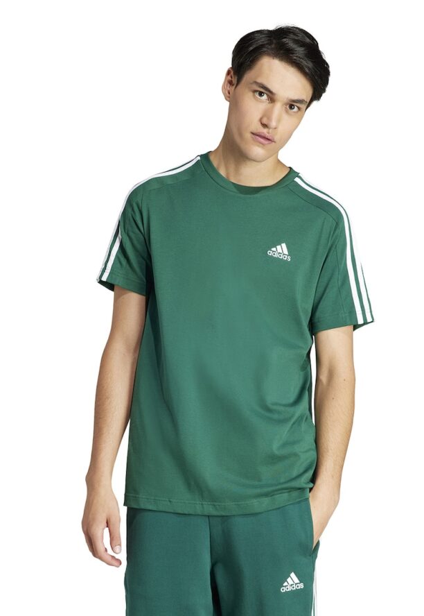 Памучна тениска Essentials с 3 ивици adidas Sportswear