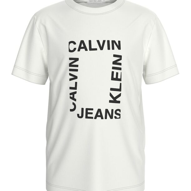 Памучна тениска с лого CALVIN KLEIN