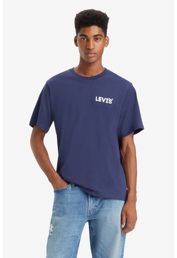 Памучна тениска с лого Levis