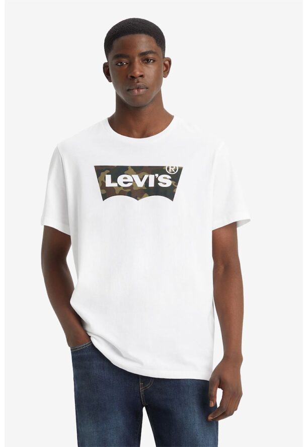 Памучна тениска с лого Levis