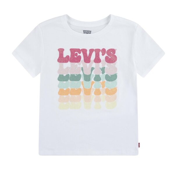 Памучна тениска с лого Levis