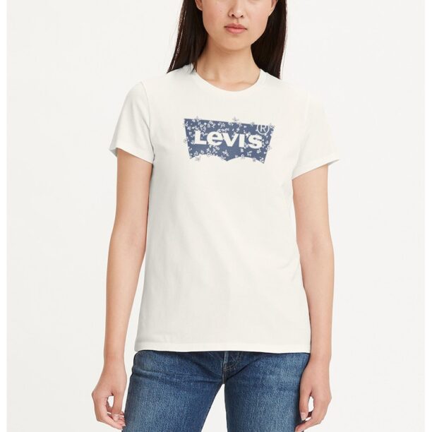 Памучна тениска с лого Levis