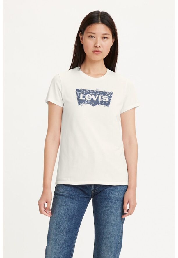 Памучна тениска с лого Levis