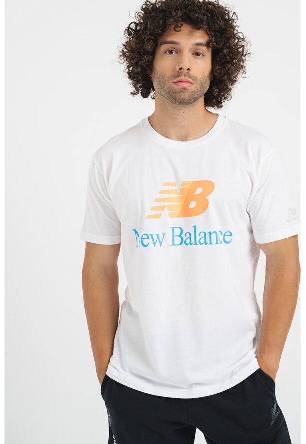 Памучна тениска с лого New Balance