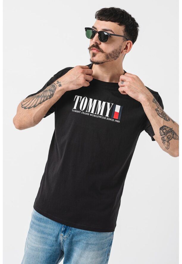 Памучна тениска с лого Tommy Jeans