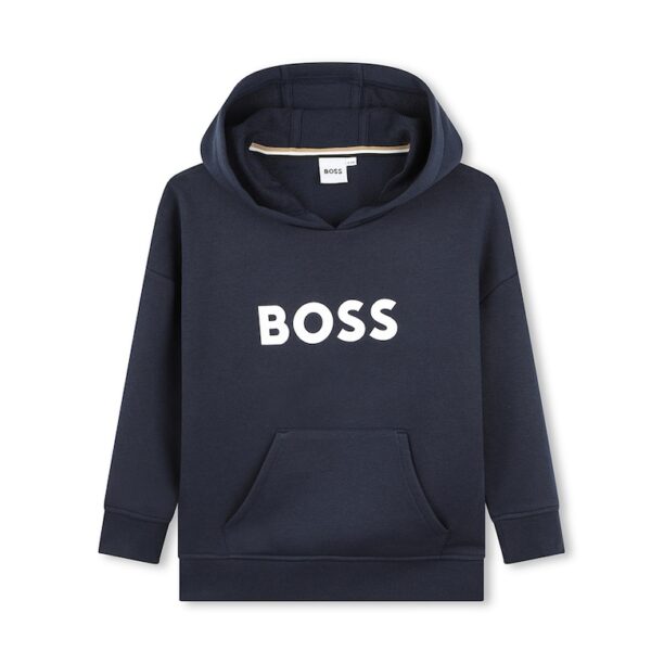 Памучно худи с лого BOSS Kidswear