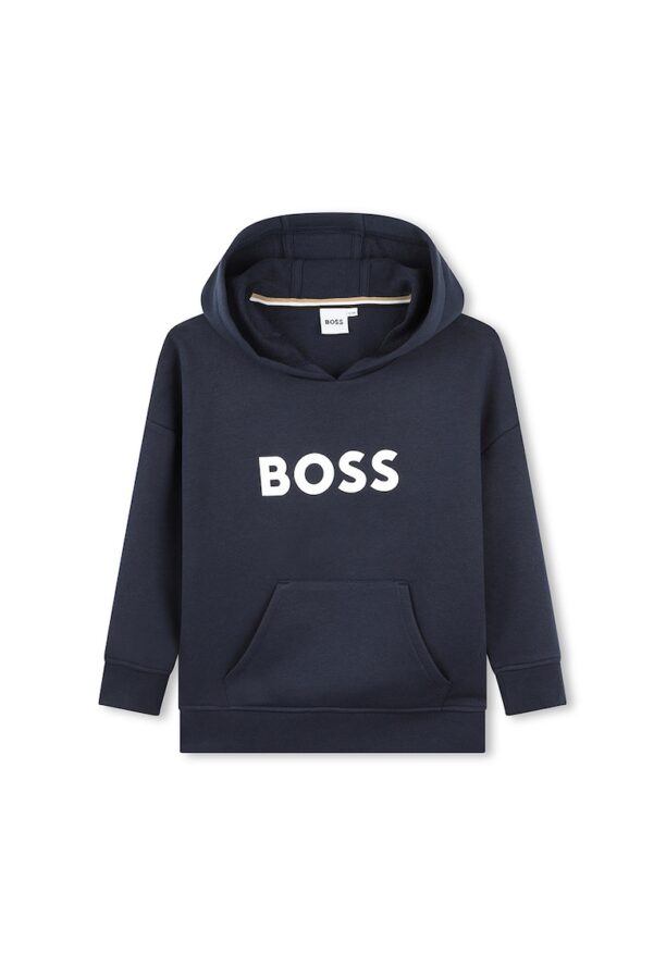 Памучно худи с лого BOSS Kidswear