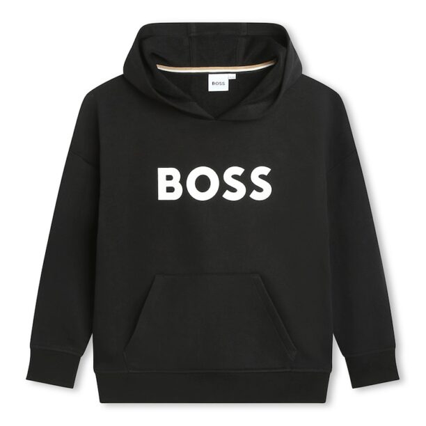 Памучно худи с лого BOSS Kidswear