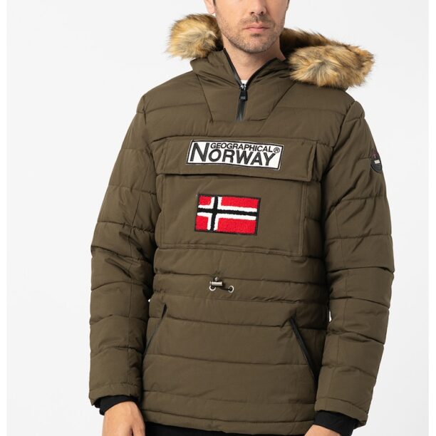 Подплатено зимно яке Coconut с еко пух Geographical Norway