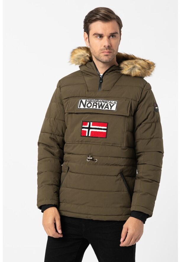 Подплатено зимно яке Coconut с еко пух Geographical Norway