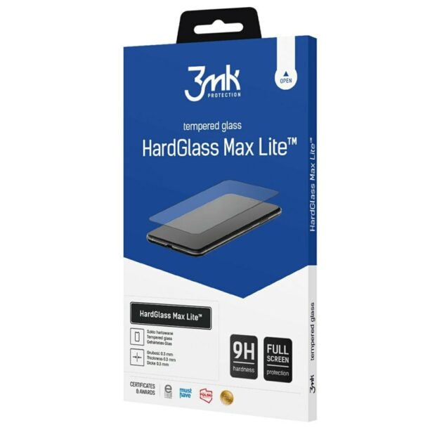 Протектор от закалено стъкло /Tempered Glass/ 3MK HardGlass Max Lite за Samsung Galaxy A53 5G