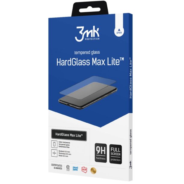 Протектор от закалено стъкло /Tempered Glass/ 3MK HardGlass Max Lite за Samsung Galaxy S23+